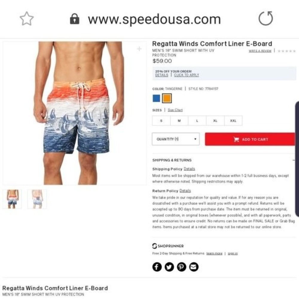 Speedo Swim Trunks - Picture 2 of 6